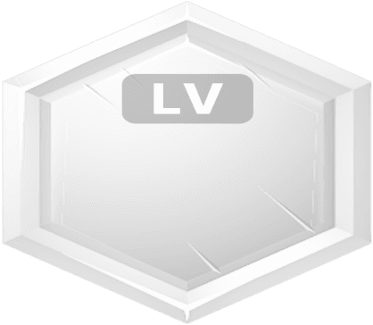 level badge