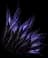 침식된 궁기의 깃털조각